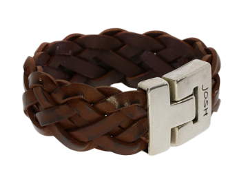 Geflochtenes Lederarmband Arndt